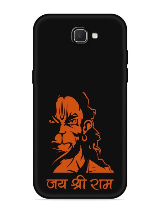 Angry Hanuman Embossed Soft Silicone Case for Samsung Galaxy J7 Prime Zapvi