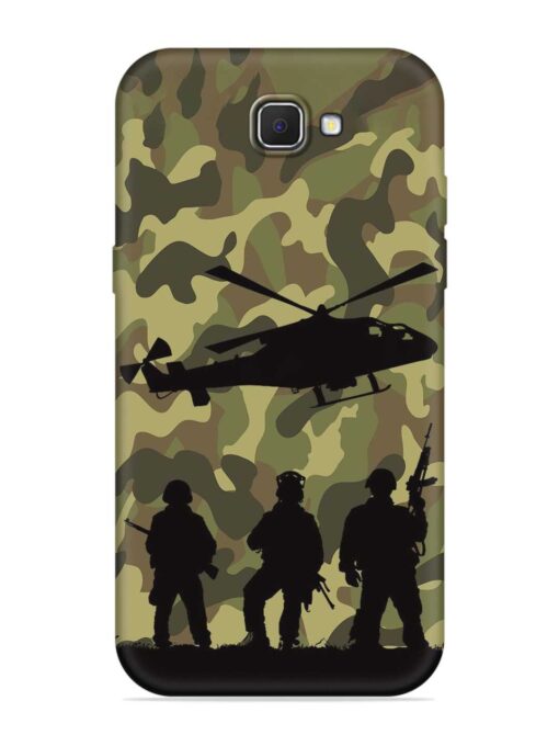 Army Heros Embossed Soft Silicone Case for Samsung Galaxy J7 Prime Zapvi