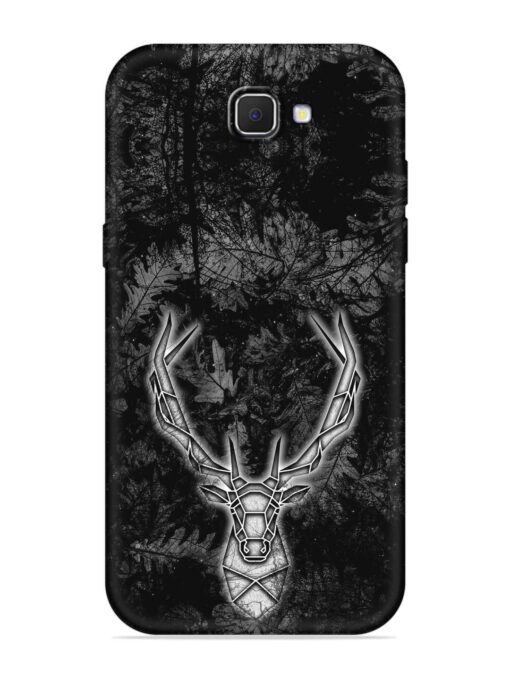 Ancient Deer Embossed Soft Silicone Case for Samsung Galaxy J7 Prime Zapvi