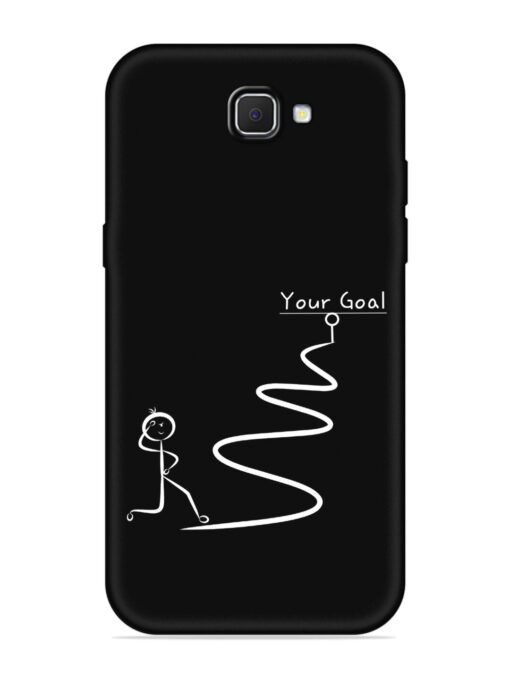 Your Goal Embossed Soft Silicone Case for Samsung Galaxy J7 Prime Zapvi