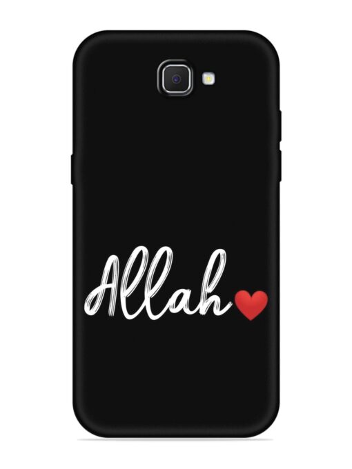 Allah Embossed Soft Silicone Case for Samsung Galaxy J7 Prime Zapvi