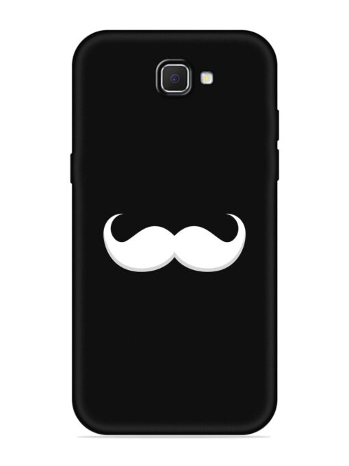 Mustache Vector Embossed Soft Silicone Case for Samsung Galaxy J7 Prime Zapvi