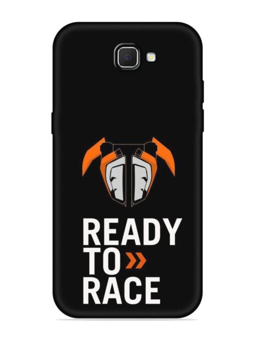 Ready To Race Embossed Soft Silicone Case for Samsung Galaxy J7 Prime