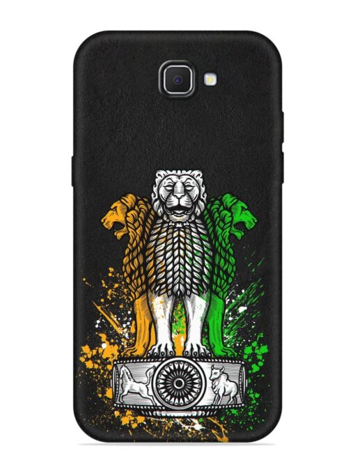 Pillars Of Ashoka Embossed Soft Silicone Case for Samsung Galaxy J7 Prime