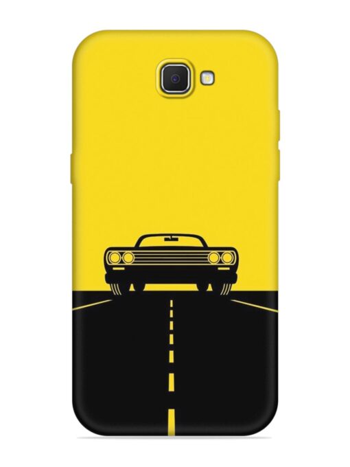 Classic Car Embossed Soft Silicone Case for Samsung Galaxy J7 Prime