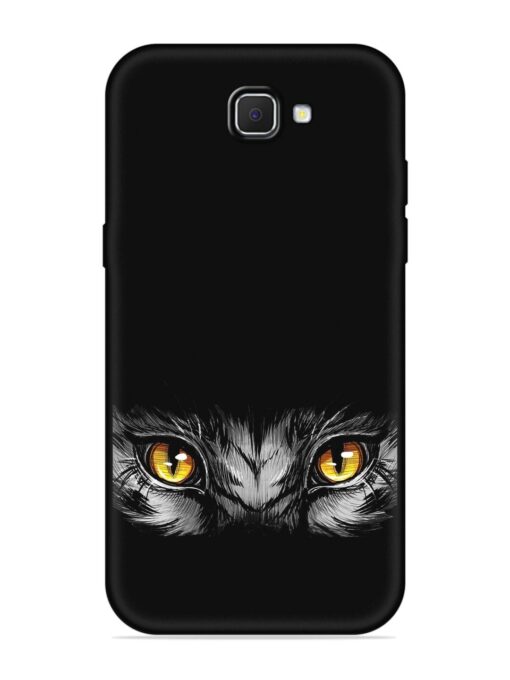 Scary Eye Embossed Soft Silicone Case for Samsung Galaxy J7 Prime Zapvi