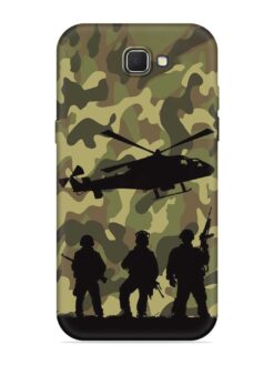 Army Heros Embossed Soft Silicone Case for Samsung Galaxy J7 Prime 2