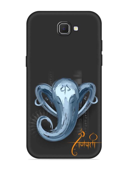 Illustration Lord Ganpati Embossed Soft Silicone Case for Samsung Galaxy J7 Prime 2 Zapvi