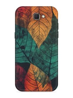 Leaves Artwork Embossed Soft Silicone Case for Samsung Galaxy J7 Prime 2