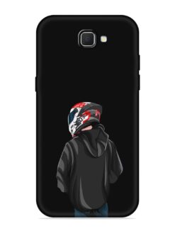 Motorcycle Rider Embossed Soft Silicone Case for Samsung Galaxy J7 Prime 2
