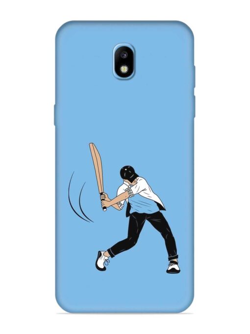 Cricket Gully Boy Embossed Soft Silicone Case for Samsung Galaxy J7 Pro