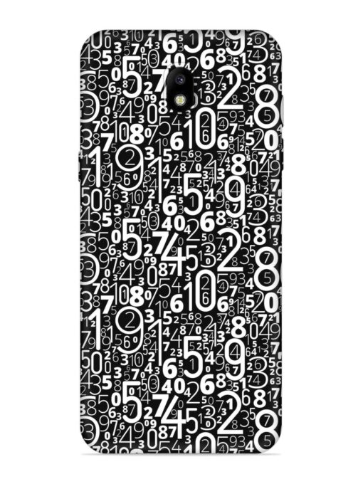 Many Numbers Different Embossed Soft Silicone Case for Samsung Galaxy J7 Pro Zapvi