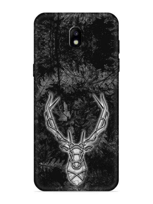 Ancient Deer Embossed Soft Silicone Case for Samsung Galaxy J7 Pro