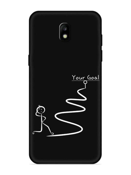 Your Goal Embossed Soft Silicone Case for Samsung Galaxy J7 Pro Zapvi