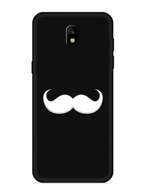 Mustache Vector Embossed Soft Silicone Case for Samsung Galaxy J7 Pro