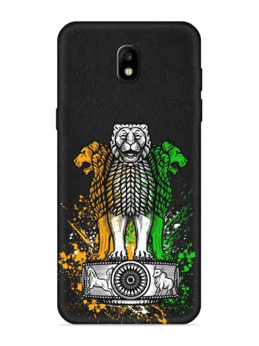 Pillars Of Ashoka Embossed Soft Silicone Case for Samsung Galaxy J7 Pro Zapvi