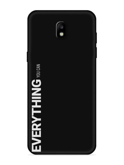 Everything You Can Embossed Soft Silicone Case for Samsung Galaxy J7 Pro