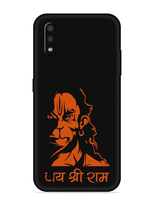 Angry Hanuman Embossed Soft Silicone Case for Samsung Galaxy M01