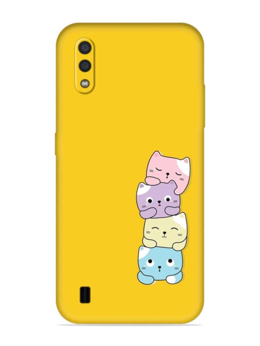 Cartoon Anime Embossed Soft Silicone Case for Samsung Galaxy M01