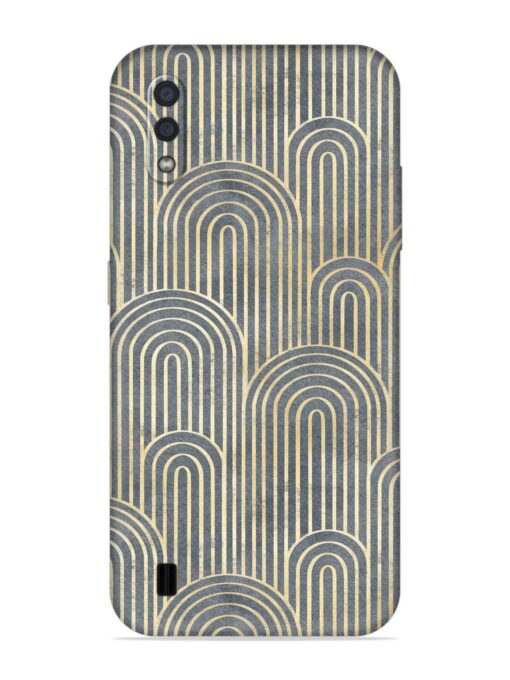 Art Deco Style Embossed Soft Silicone Case for Samsung Galaxy M01 Zapvi