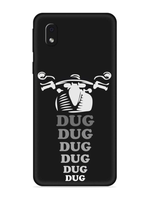 Dug Dug Dug Embossed Soft Silicone Case for Samsung Galaxy M01 Core