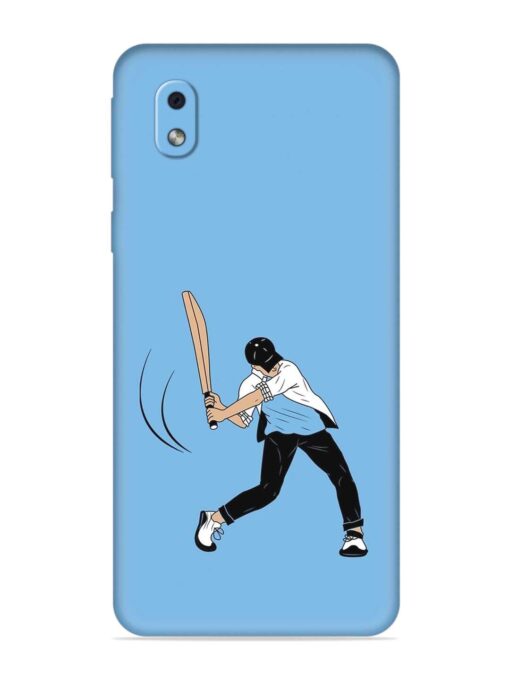 Cricket Gully Boy Embossed Soft Silicone Case for Samsung Galaxy M01 Core