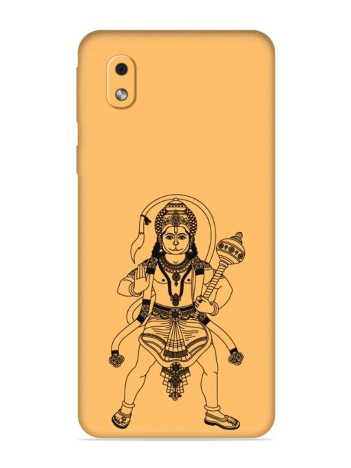 Indian God Hanuman Embossed Soft Silicone Case for Samsung Galaxy M01 Core