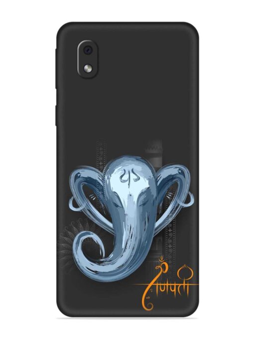 Illustration Lord Ganpati Embossed Soft Silicone Case for Samsung Galaxy M01 Core