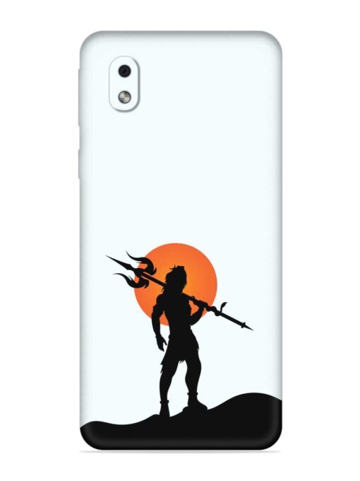 Lord Mahadev Trendy Embossed Soft Silicone Case for Samsung Galaxy M01 Core