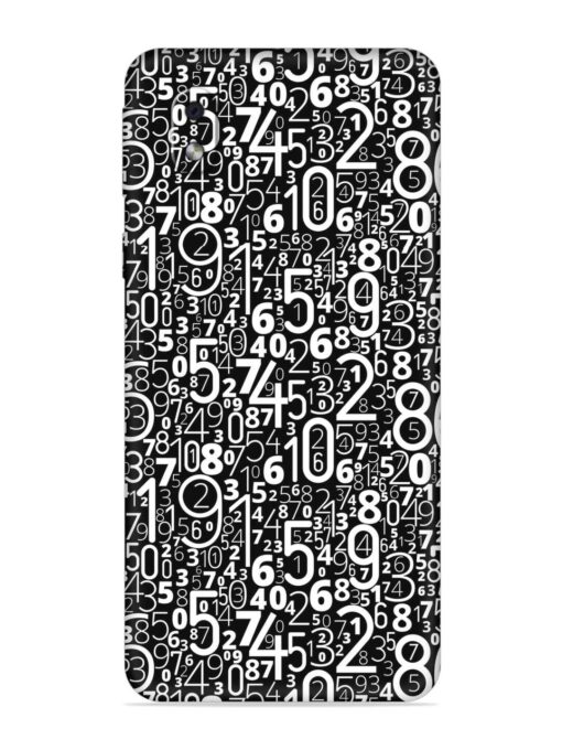 Many Numbers Different Embossed Soft Silicone Case for Samsung Galaxy M01 Core