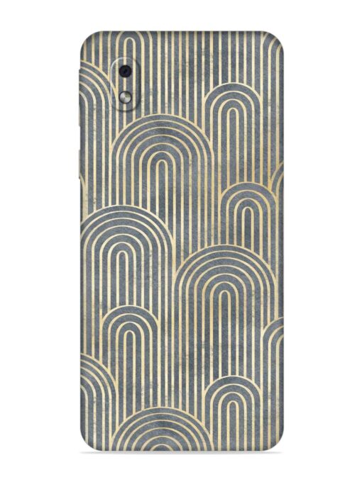 Art Deco Style Embossed Soft Silicone Case for Samsung Galaxy M01 Core