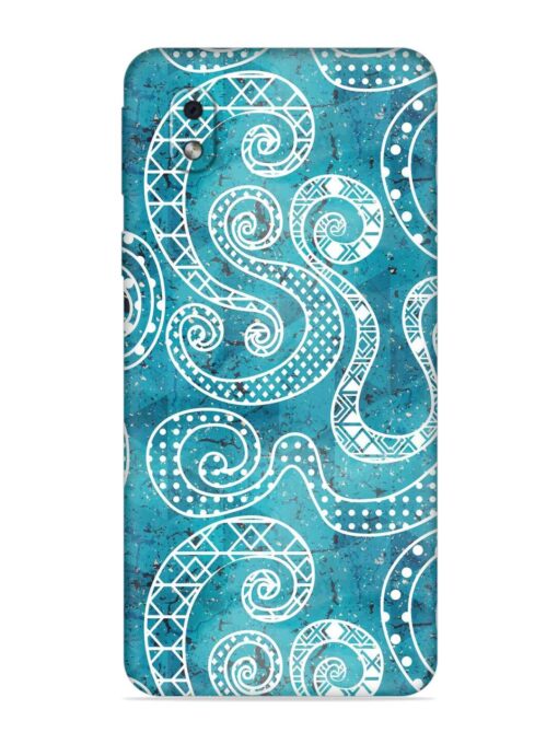 Vintage Curved Seamless Embossed Soft Silicone Case for Samsung Galaxy M01 Core Zapvi