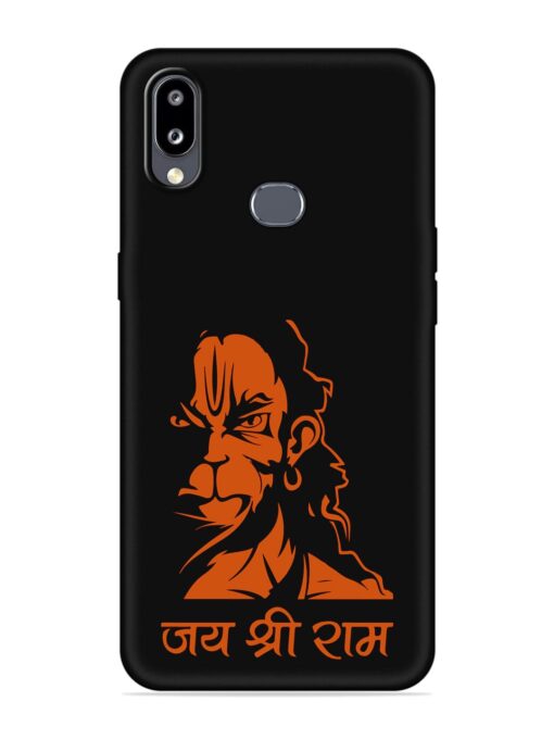 Angry Hanuman Embossed Soft Silicone Case for Samsung Galaxy M01S Zapvi