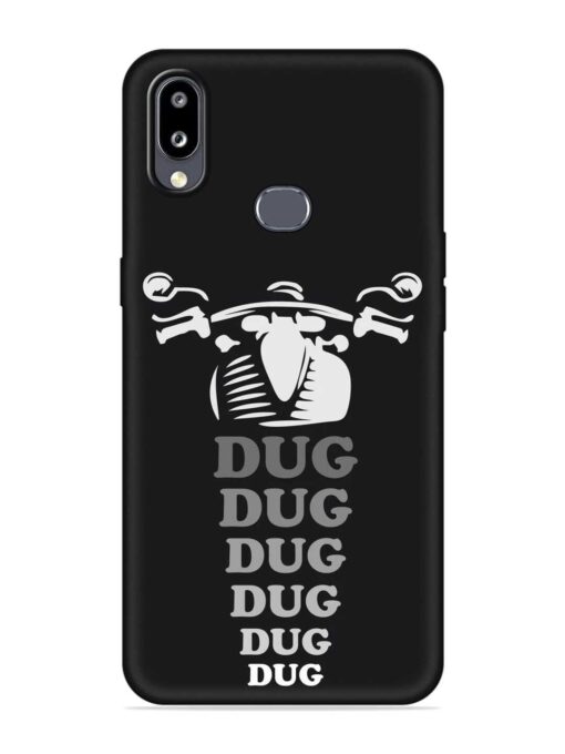 Dug Dug Dug Embossed Soft Silicone Case for Samsung Galaxy M01S Zapvi