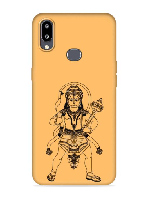 Indian God Hanuman Embossed Soft Silicone Case for Samsung Galaxy M01S