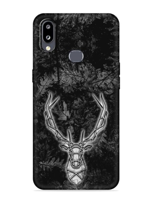 Ancient Deer Embossed Soft Silicone Case for Samsung Galaxy M01S