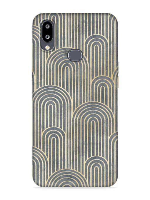 Art Deco Style Embossed Soft Silicone Case for Samsung Galaxy M01S Zapvi