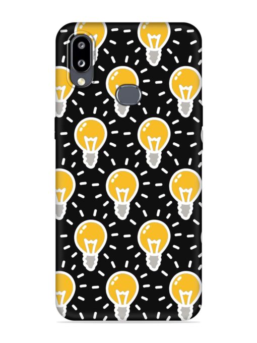 Light Bulb Seamless Embossed Soft Silicone Case for Samsung Galaxy M01S Zapvi