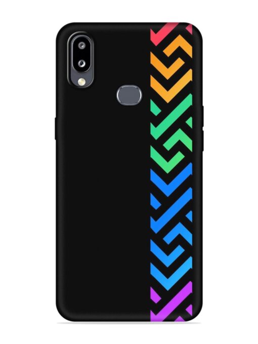 Colorshape Stripes Embossed Soft Silicone Case for Samsung Galaxy M01S