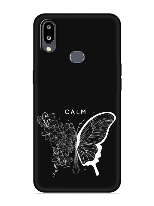 Calm Embossed Soft Silicone Case for Samsung Galaxy M01S