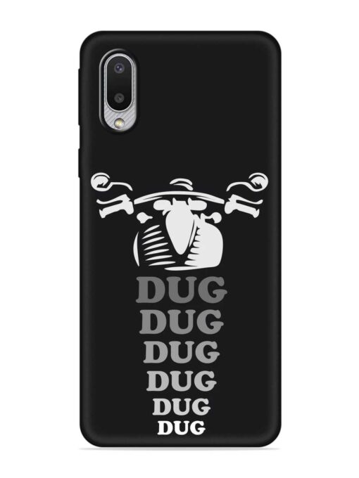 Dug Dug Dug Embossed Soft Silicone Case for Samsung Galaxy M02 Zapvi