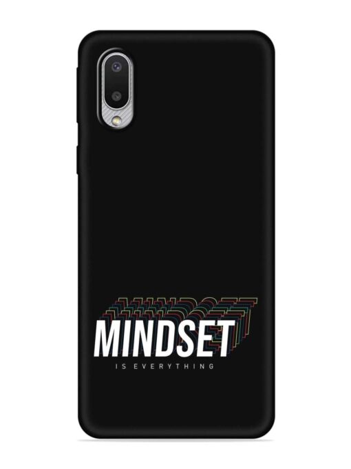 Mindset Everything Slogan Embossed Soft Silicone Case for Samsung Galaxy M02 Zapvi