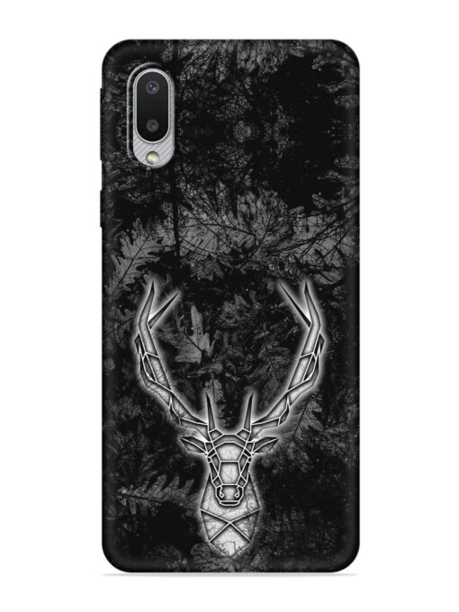 Ancient Deer Embossed Soft Silicone Case for Samsung Galaxy M02 Zapvi