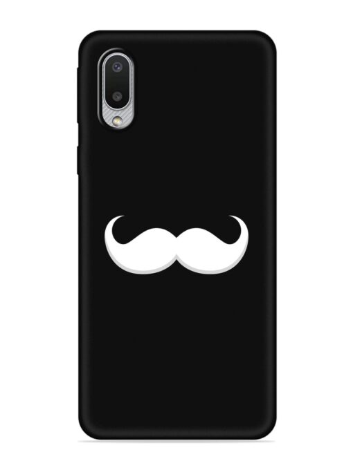 Mustache Vector Embossed Soft Silicone Case for Samsung Galaxy M02 Zapvi