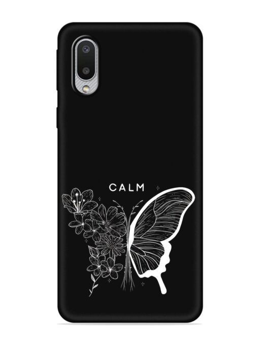 Calm Embossed Soft Silicone Case for Samsung Galaxy M02 Zapvi