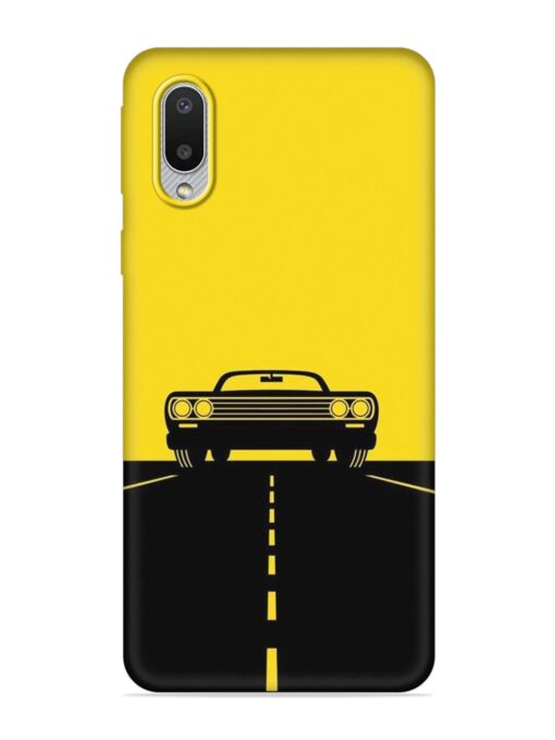 Classic Car Embossed Soft Silicone Case for Samsung Galaxy M02