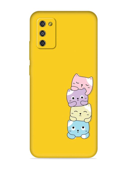 Cartoon Anime Embossed Soft Silicone Case for Samsung Galaxy M02S