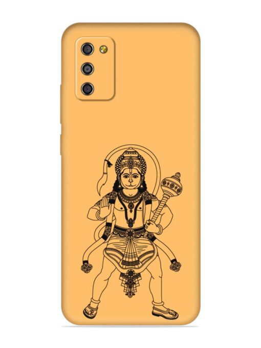 Indian God Hanuman Embossed Soft Silicone Case for Samsung Galaxy M02S