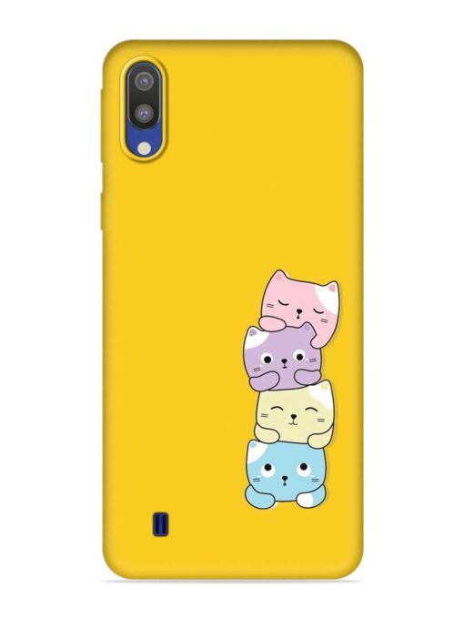 Cartoon Anime Embossed Soft Silicone Case for Samsung Galaxy M10