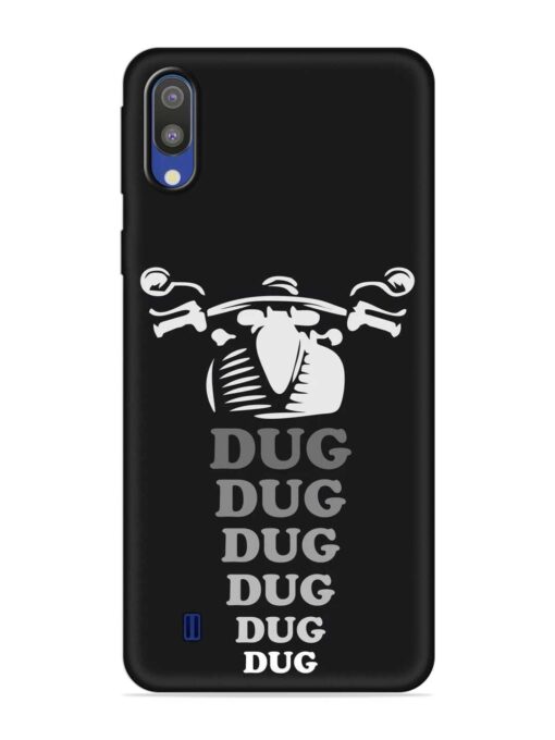 Dug Dug Dug Embossed Soft Silicone Case for Samsung Galaxy M10 Zapvi